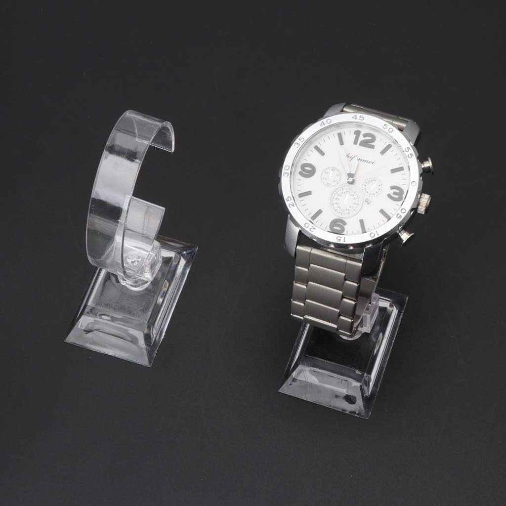 Jewelry And Watches Inc - Groothandel 10 STKS Transparant Acryl Horloge
