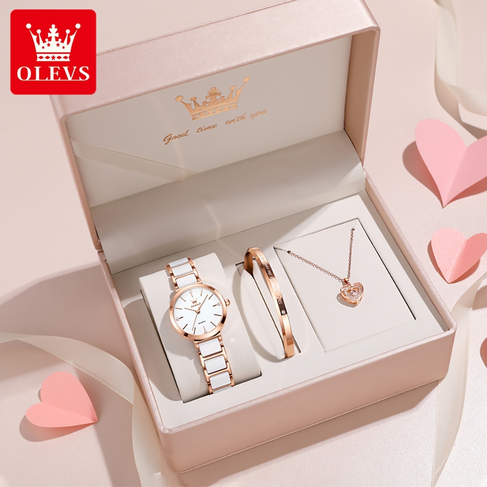 Jewelry For Watches - OLEVS Dameshorloge 5877 Luxe Elegant Quartz