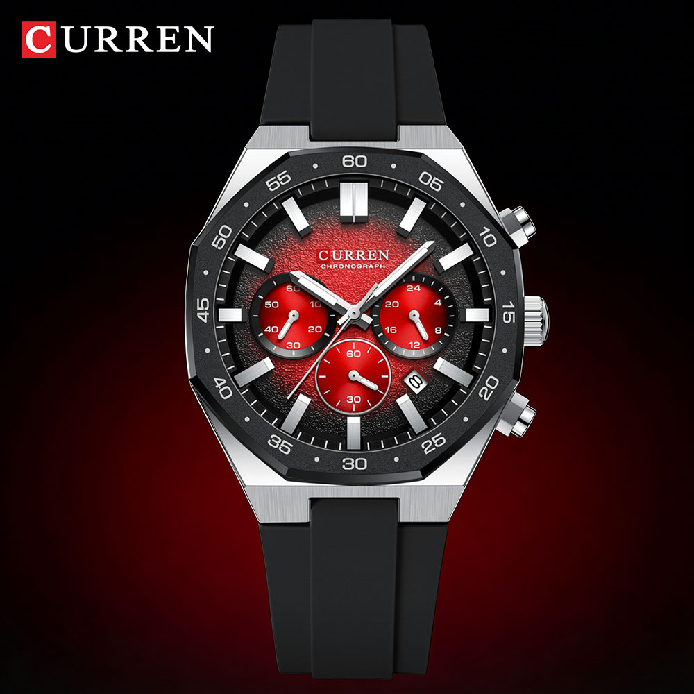 Jewelry For Watches - CURREN Mode Casual Heren Sporthorloge Chronograaf
