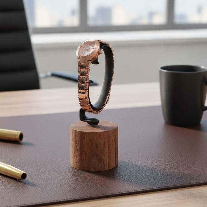 1 STUKS Houten C-vormige Horlo - Jewelry And Watches Inc recensie en prijs
