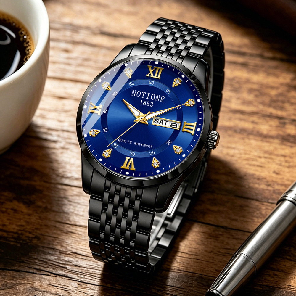 Multifunctioneel herenhorloge  - Watch Display Box recensie en prijs