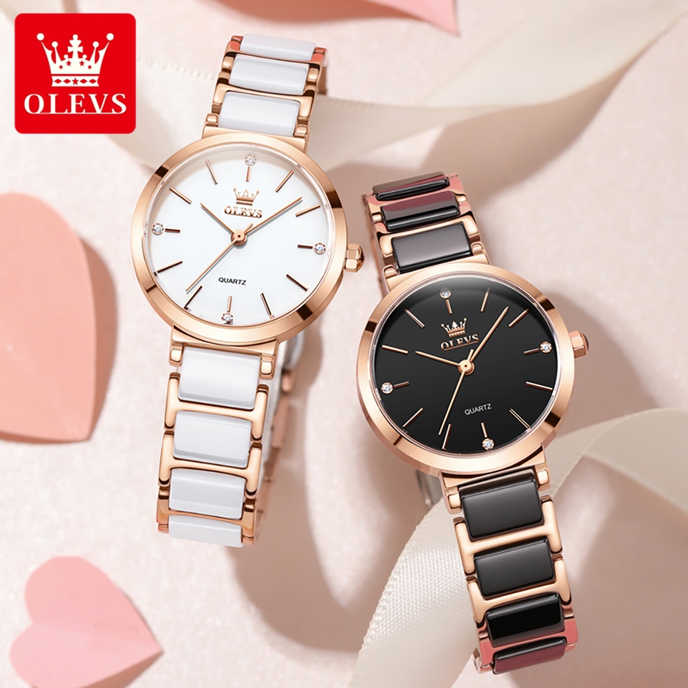 OLEVS Dameshorloge 5877 Luxe E - Jewelry For Watches recensie en prijs