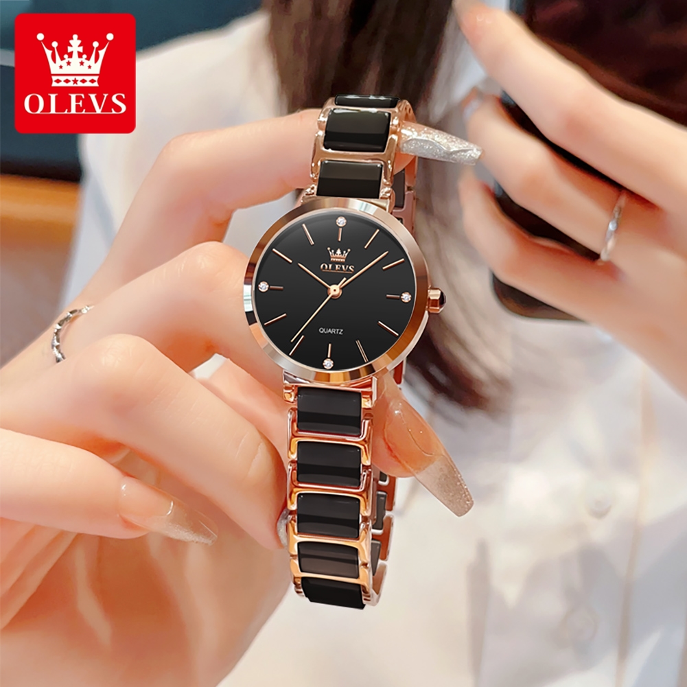 OLEVS Dameshorloge 5877 Luxe E - Jewelry For Watches recensie en prijs