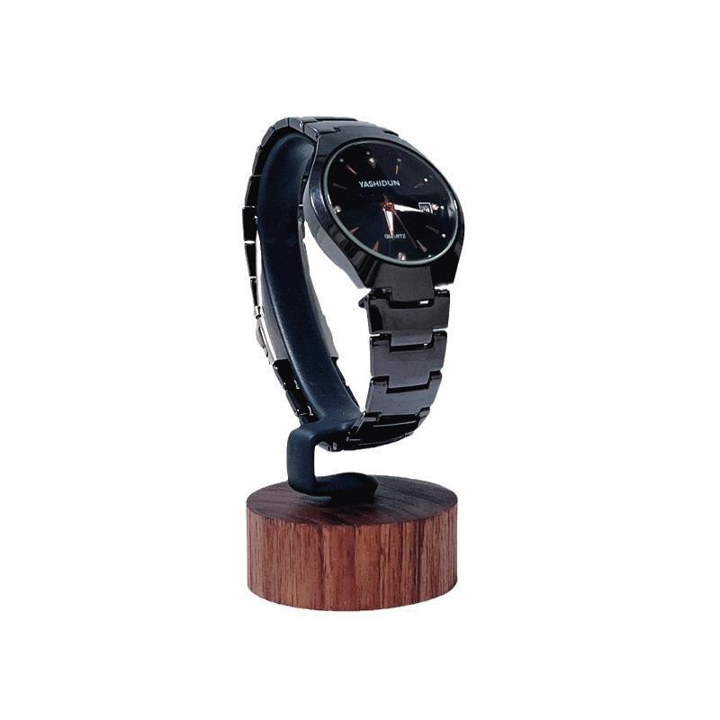 Nieuwe houten C-vormige horlog - Jewelry And Watches Inc recensie en prijs