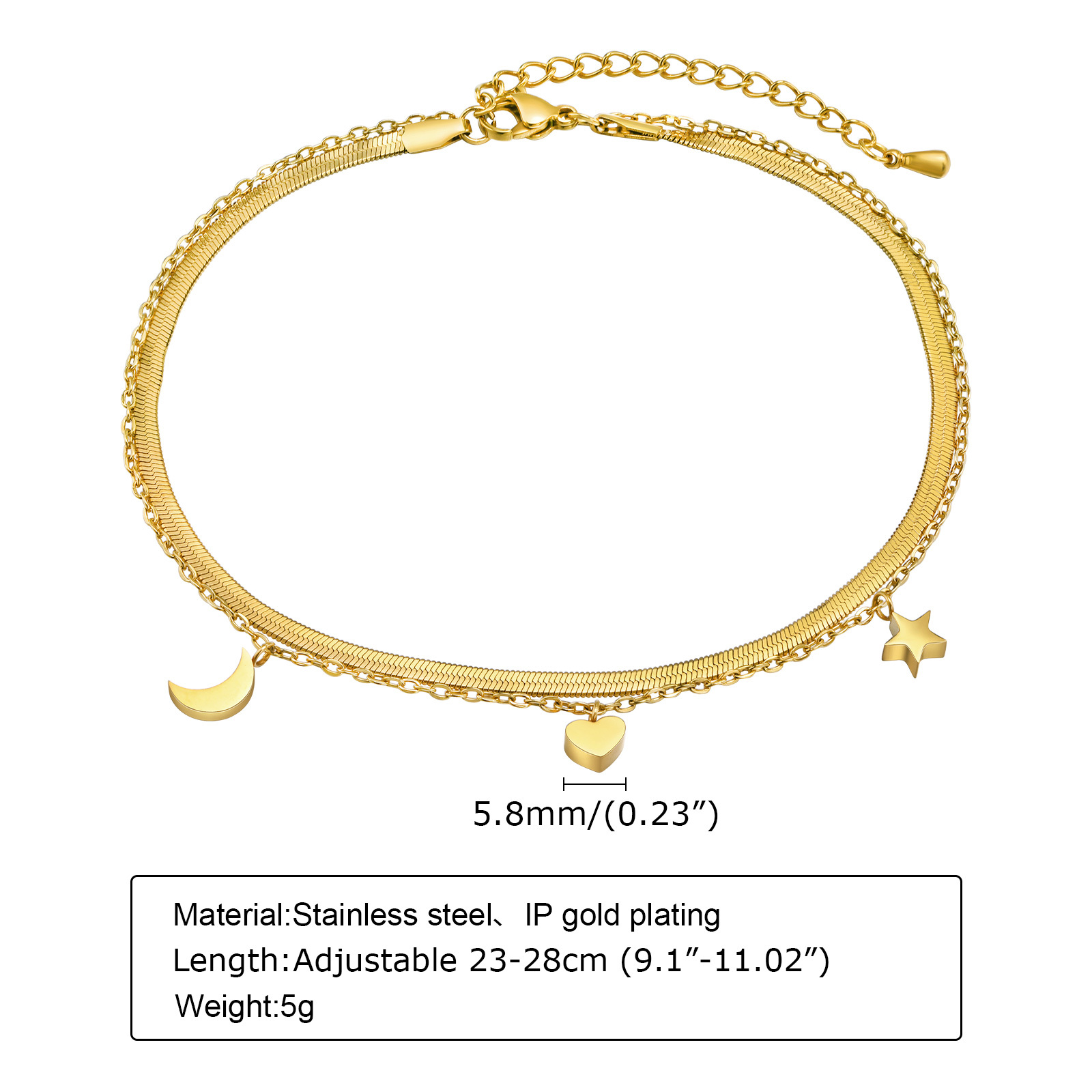 Dames prachtige enkelbanden si - Jc Jewelry & Watches Photos recensie en prijs