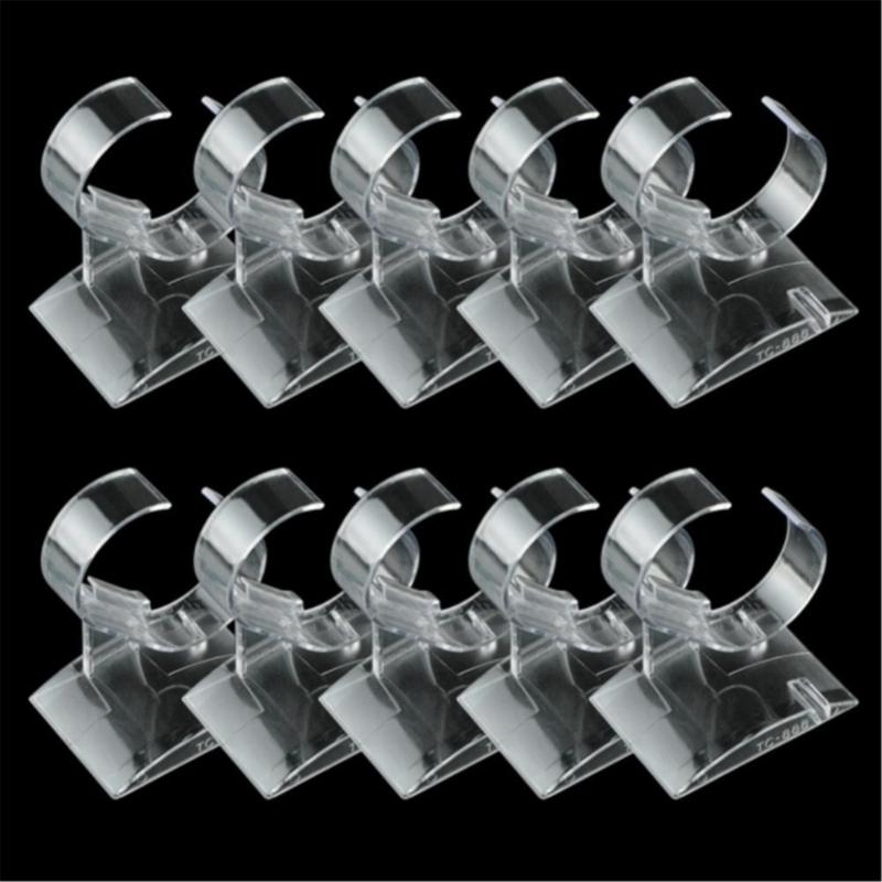 Doorzichtig plastic horlogerek - Jewelry And Watches Inc recensie en prijs