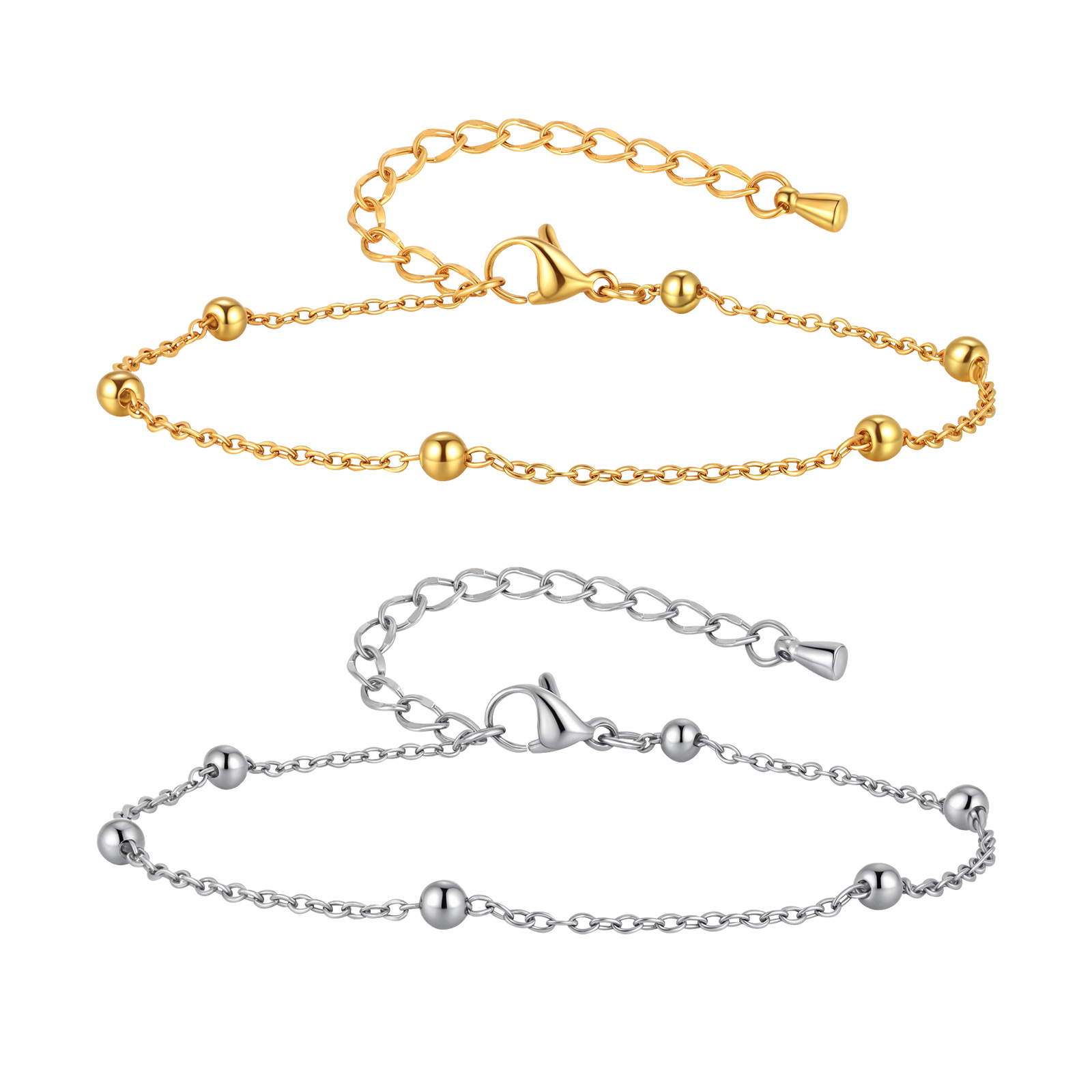 Roestvrij stalen kralenketting - Jc Jewelry & Watches Photos recensie en prijs