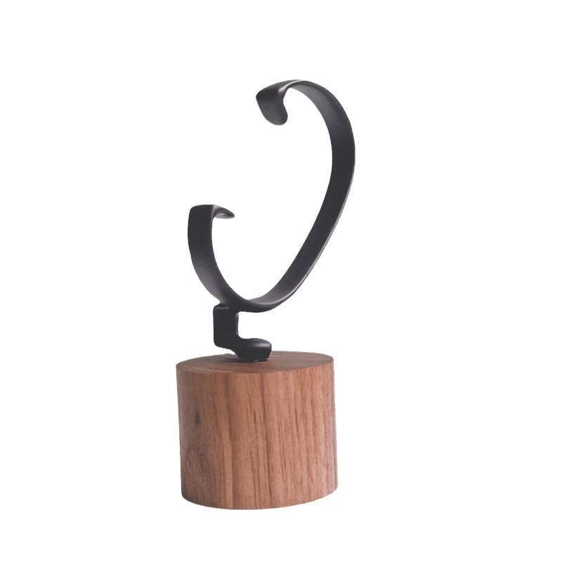1 STKS Massief Houten C-vormig - Jewelry And Watches Inc recensie en prijs
